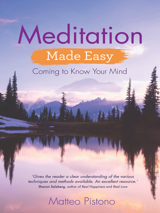 Title details for Meditation Made Easy by Matteo Pistono - Available